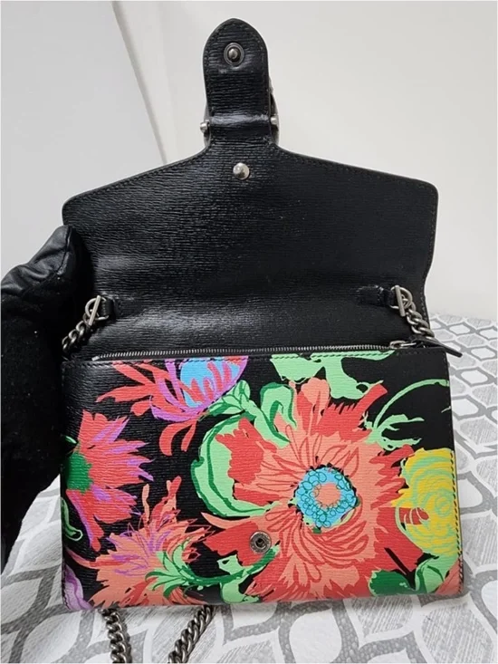 Authentic Gucci x George Kenneth Scott Dionysus Dionysus Wallet On Chain Multico - Picture 6 of 13